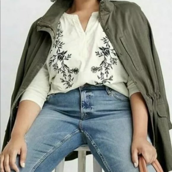 Ryllace Olive Green  Utility Jacket - Picture 1 of 9